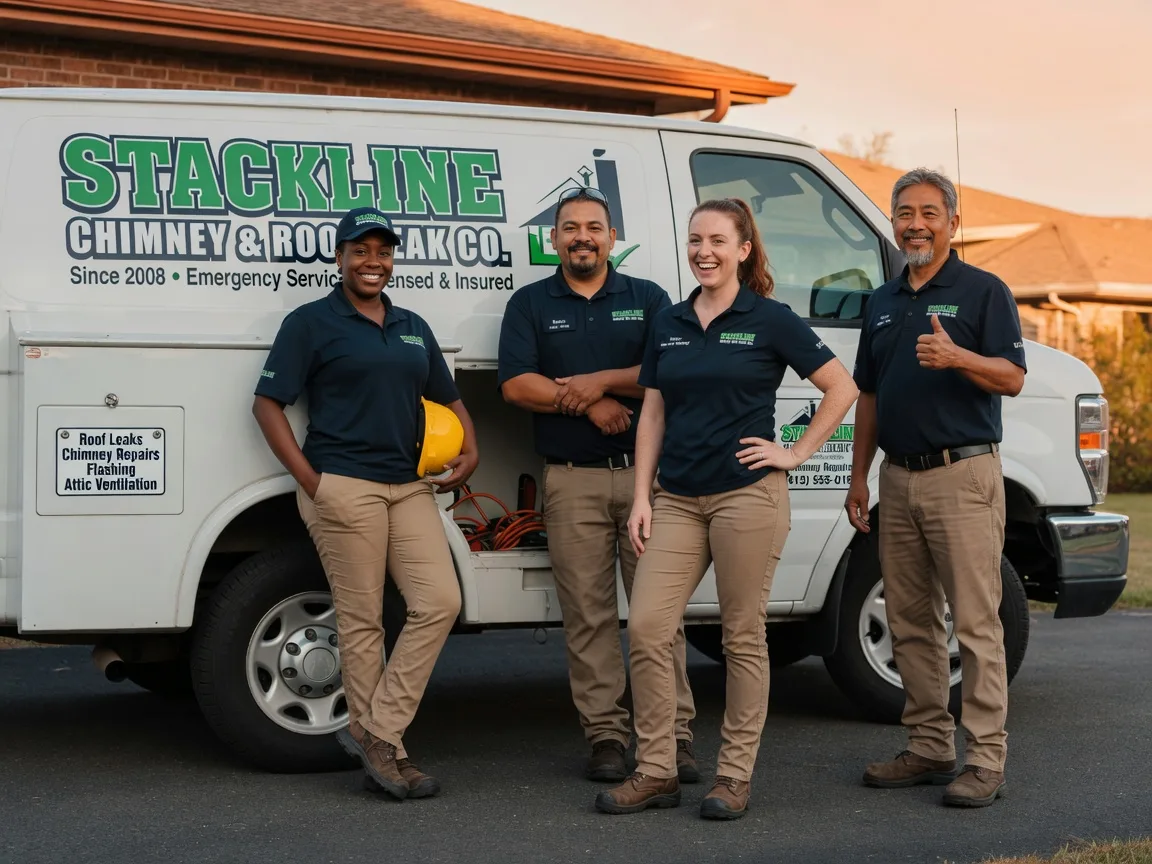 Chimney flashing repair company in Waldron, WA